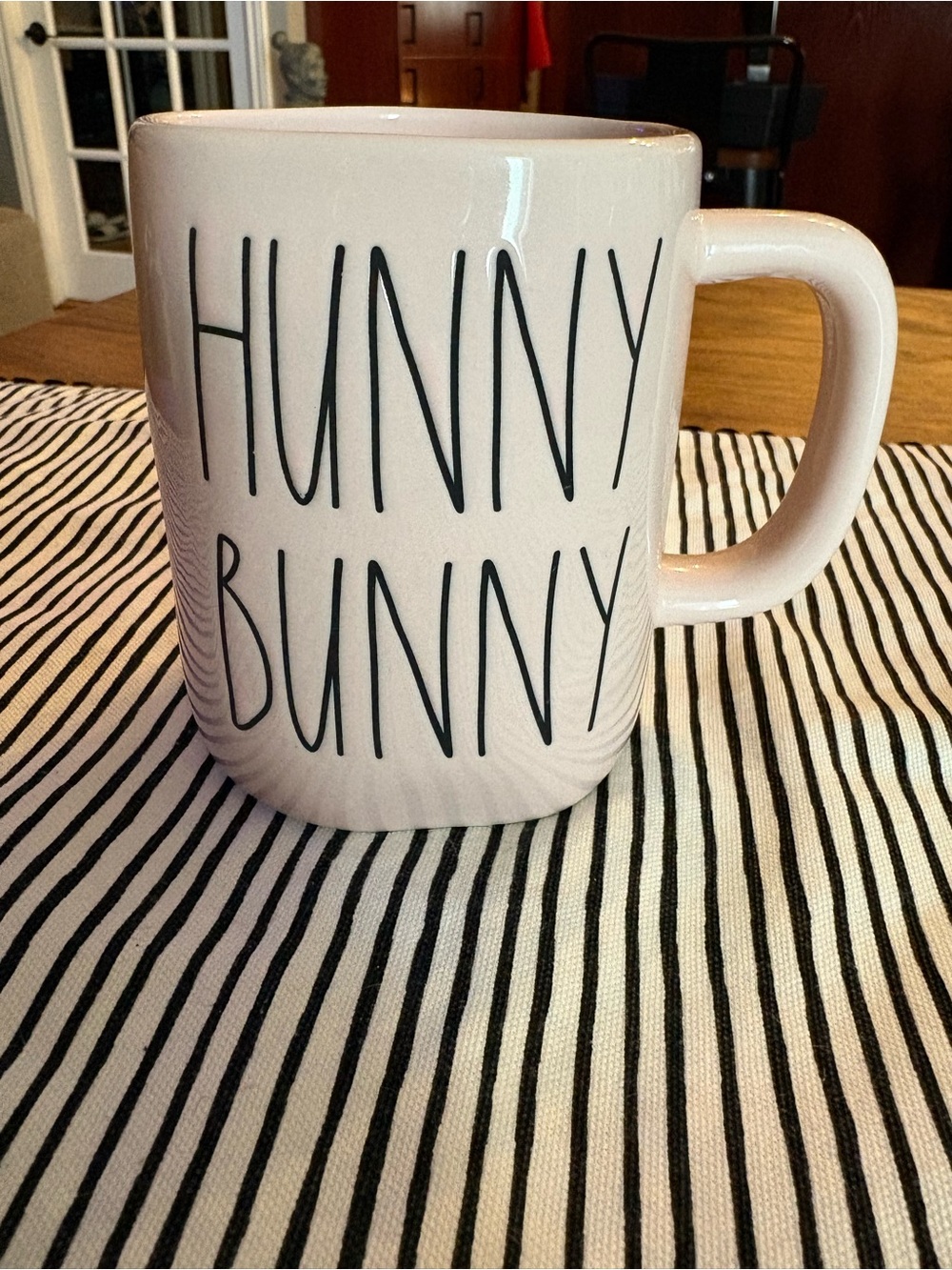 Mugs BOGO 50% // RAE DUNN Pale Pink “Hunny Bunny” Mug